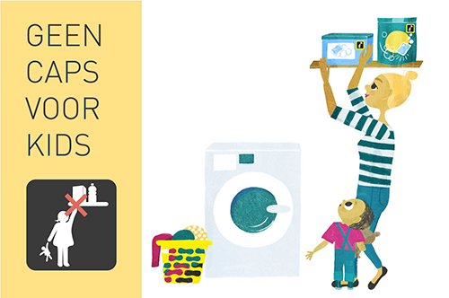 geen caps voor kids